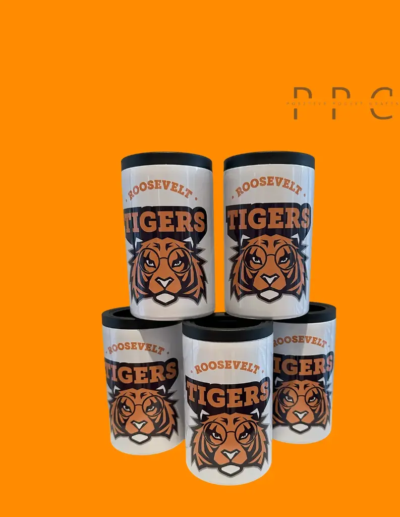 [CRCCHSSIT00112OZFGRS] Custom Roosevelt Can Cooler Holder Stainless Steel Insulated Tumbler 12 oz