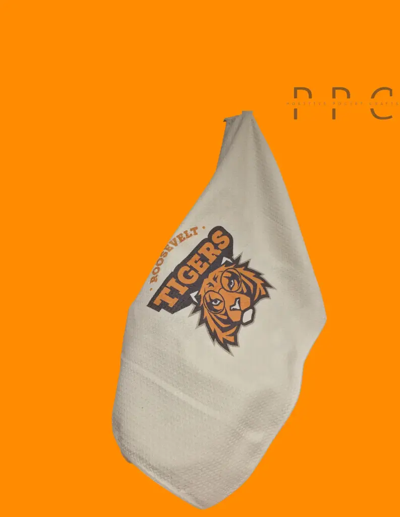 Custom Roosevelt Kitchen Microfiber Waffle Weave Towels 16x24 IN  