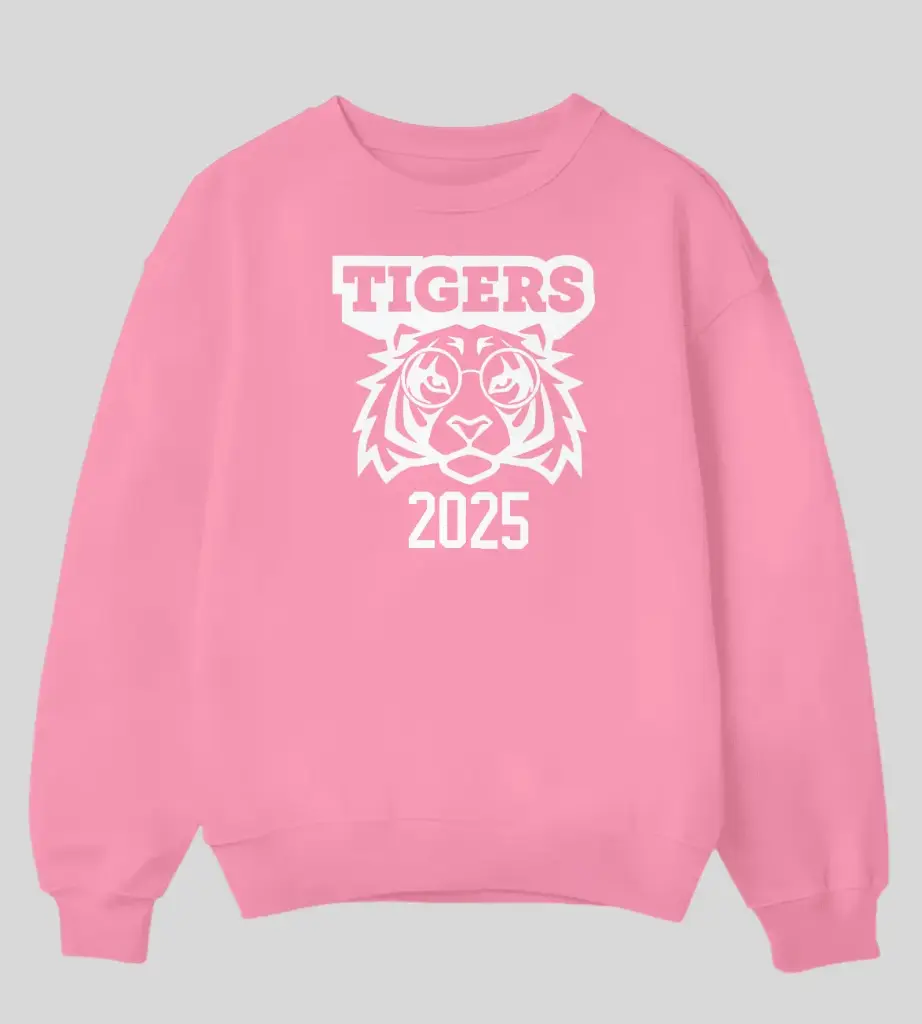 [BCAPRSSAOK001FGSA] Breast Cancer Awareness Pink Roosevelt Sweatshirt Adult or Kids Choice (S, ADULT)