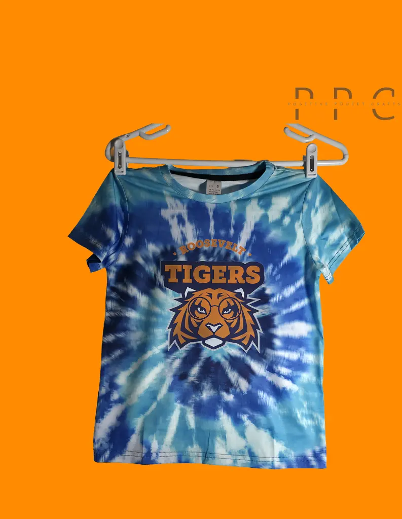 Custom Roosevelt T Shirts BLue