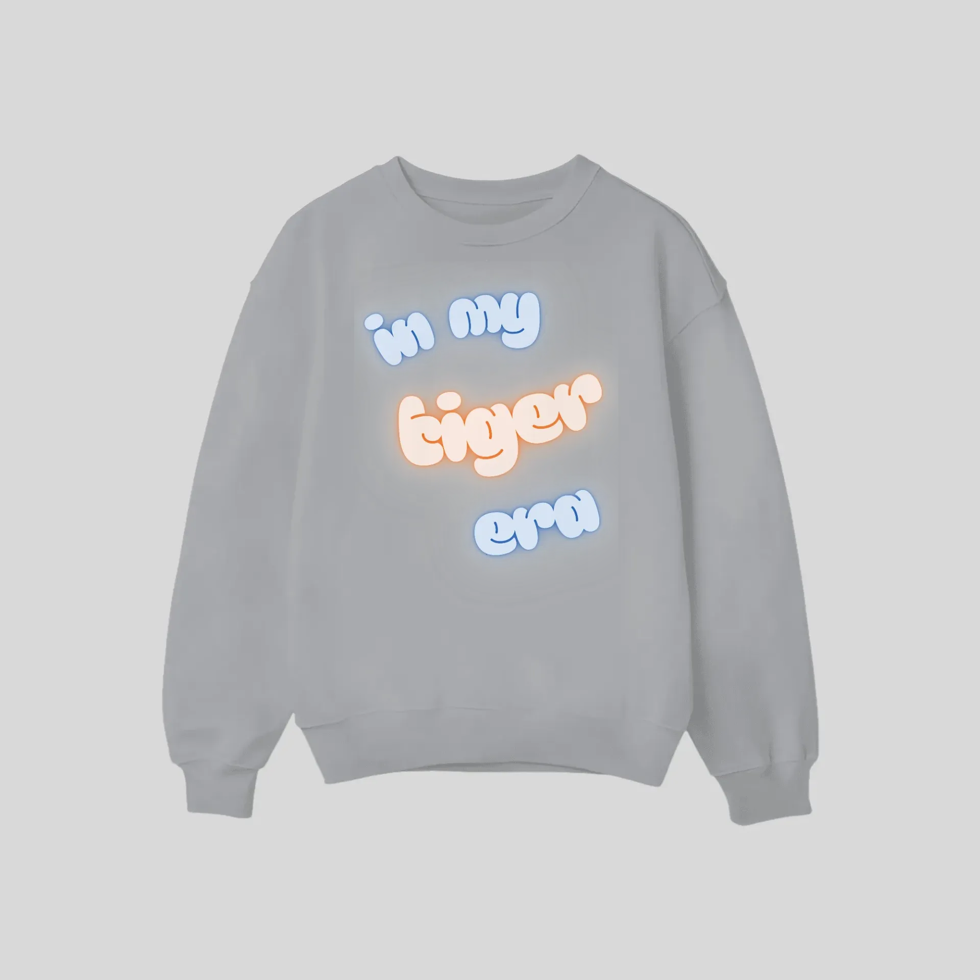 [CIMTECNSSD001FGAS] Custom In My Tiger Era Crewneck Sweatshirt Design (S, ADULT)