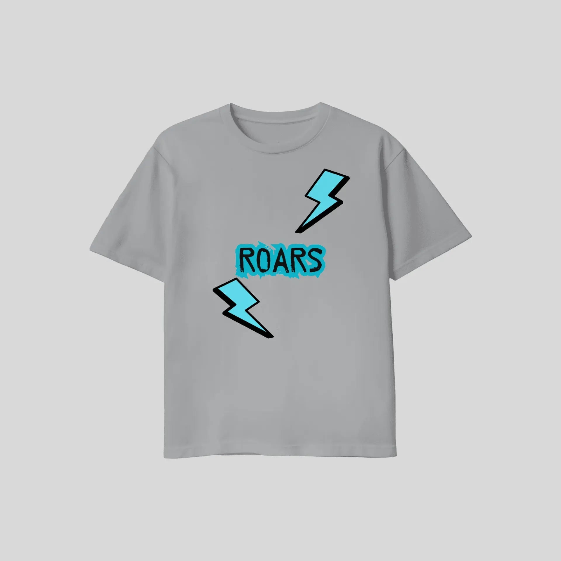 Custom Roars Blue Thunder T Shirt Design
