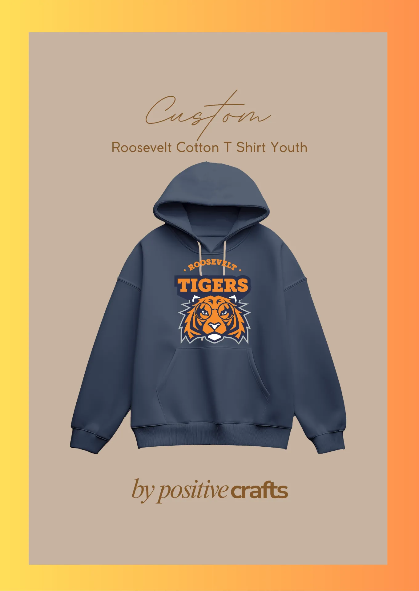 Custom Roosevelt Hoodie Sweatshirts Different Sizes Colors Youth