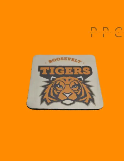 [CRSCCSBCMR4X4IN001FGRS] Custom Roosevelt S Cup Coasters Square Blank Cup Mat Rubber 4X4 IN